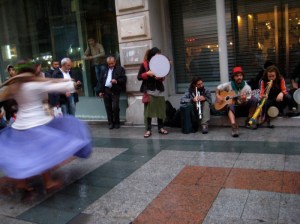 Dancing in the streets