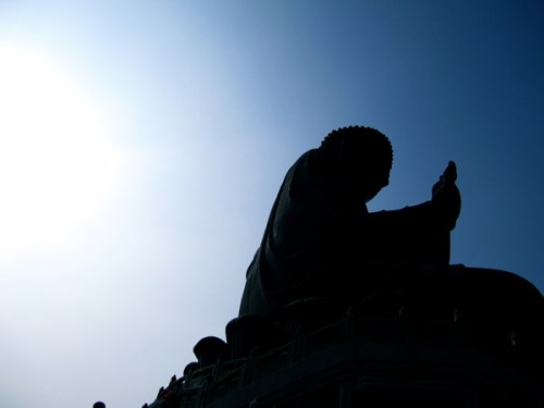 The Tian Tan Buddah...Huge!